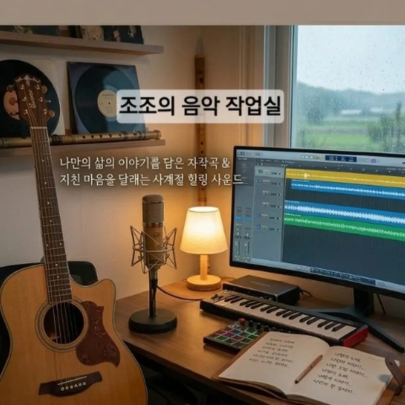 조조의 음악 작업실