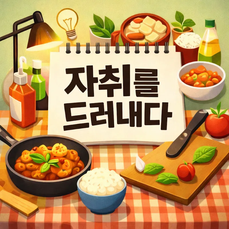 자취를드러내다